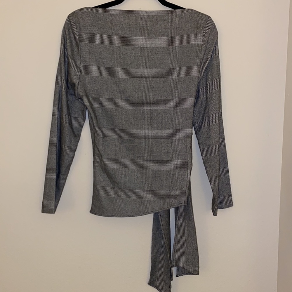 Zara Houndstooth Top - Picture 5 of 9